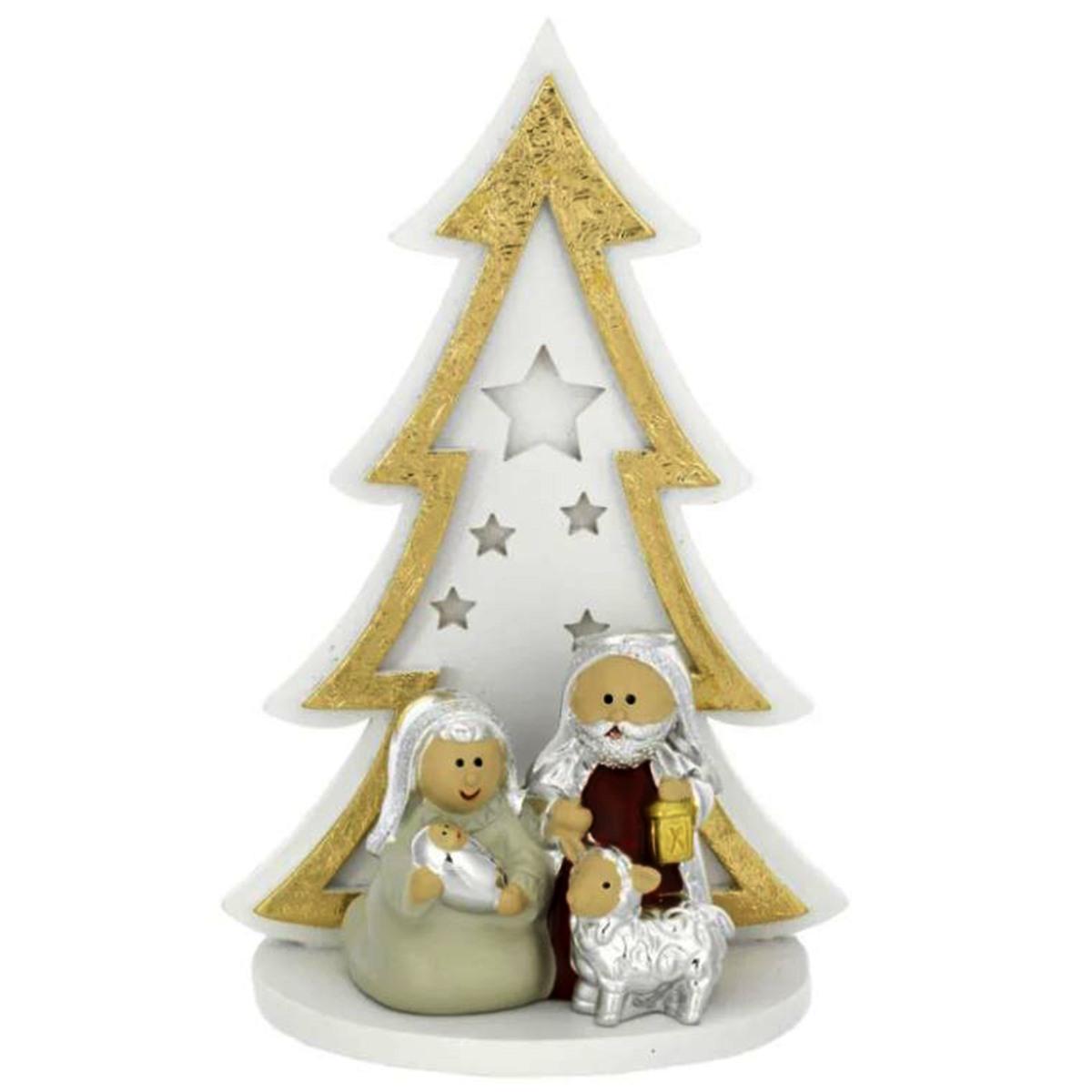 Natività stilizzata bagutta albero