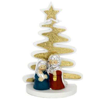 Natività stilizzata bagutta albero