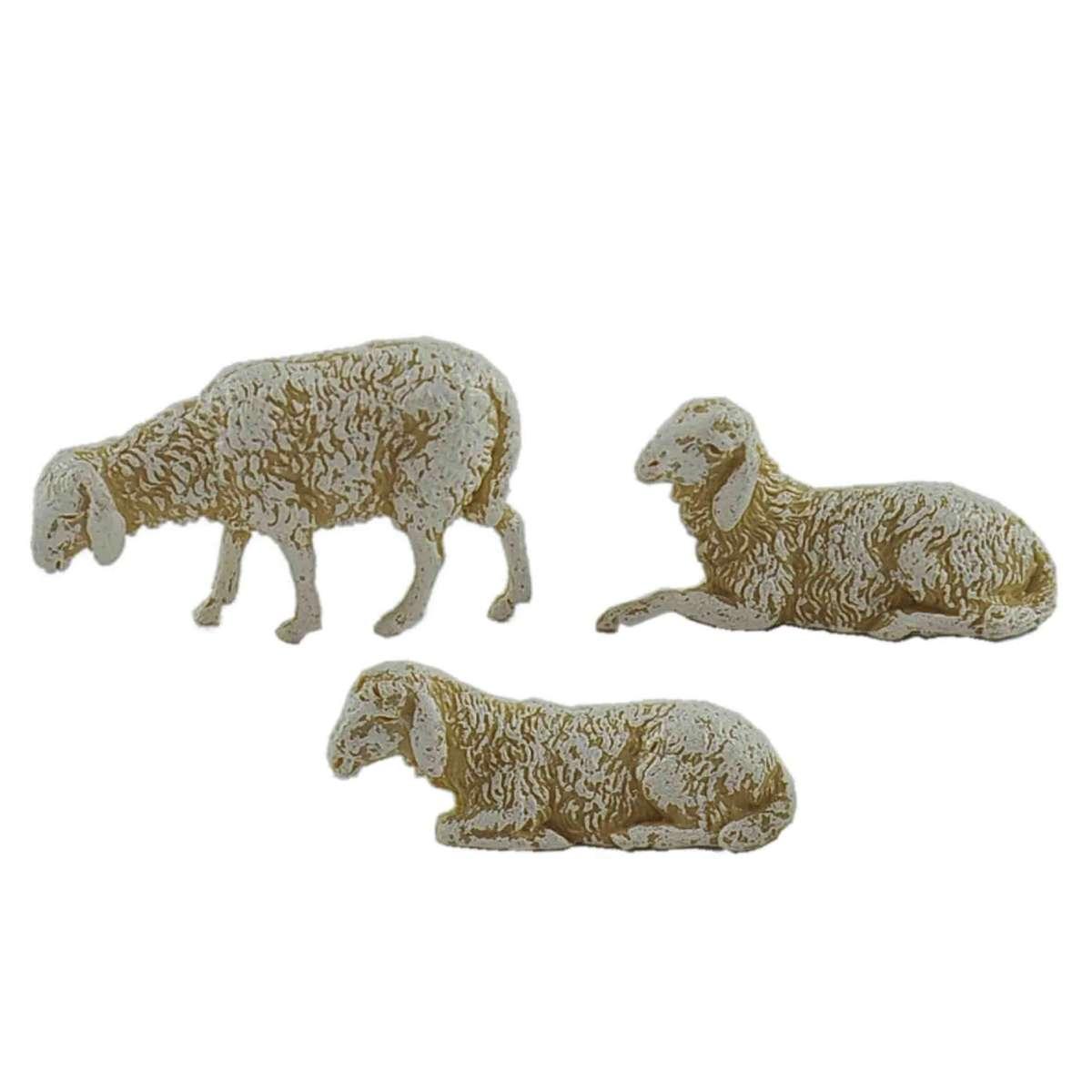 Statua presepe 6 cm pecore statue da