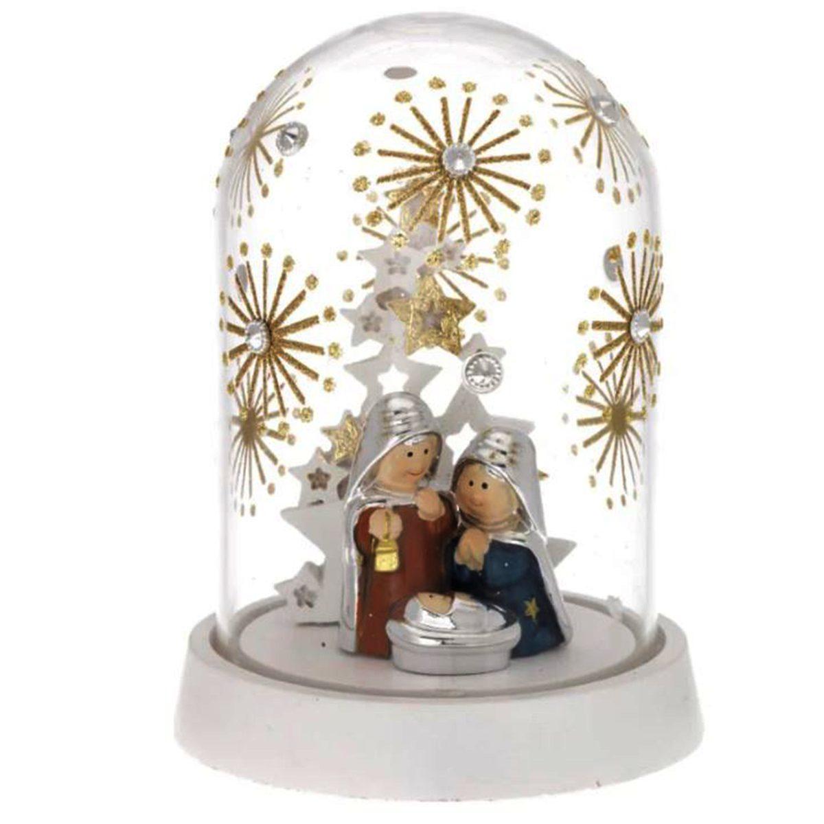 Natività stilizzata bagutta cupola vetro