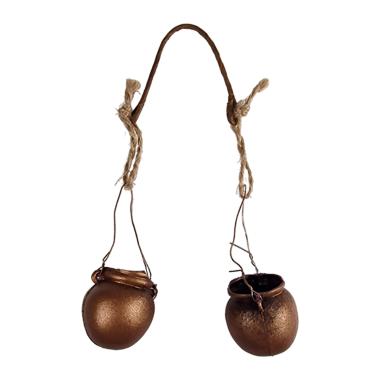 Anfore presepe bastio colore bronzo