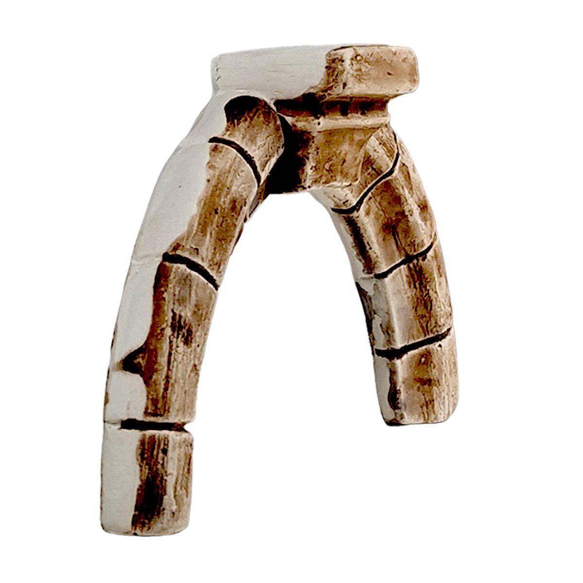 Volta presepe arco chiave anticato gesso modello a 26 cm