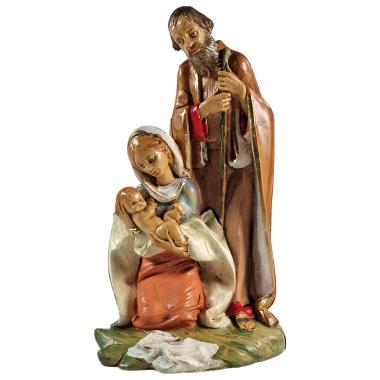 Statua presepe 20 cm natività gruppo sacra famiglia