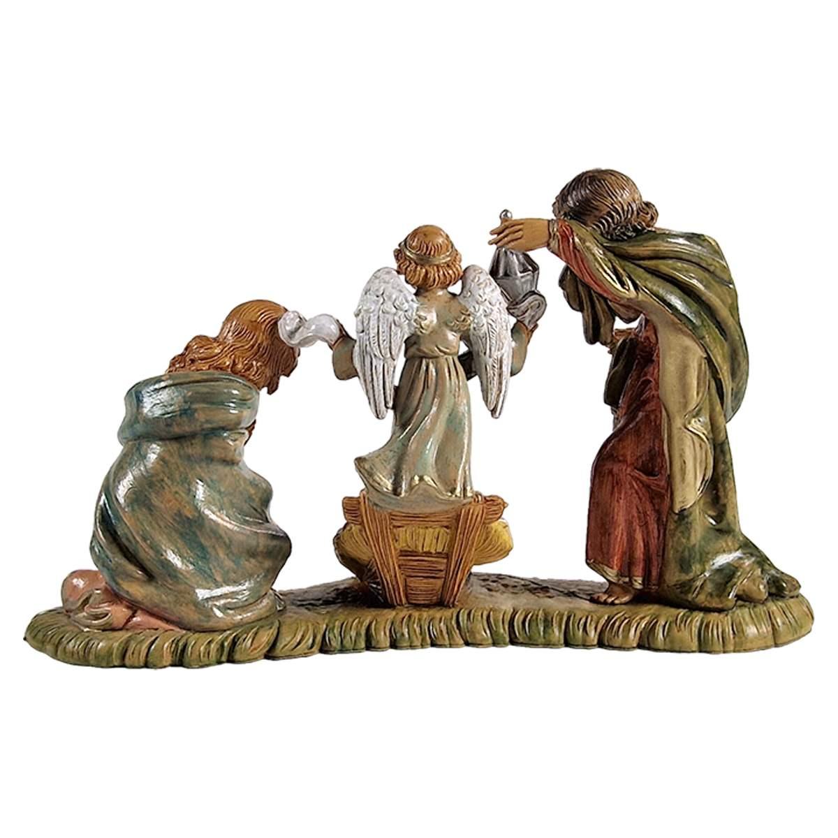 Statua presepe 10 cm natività gruppo sacra famiglia