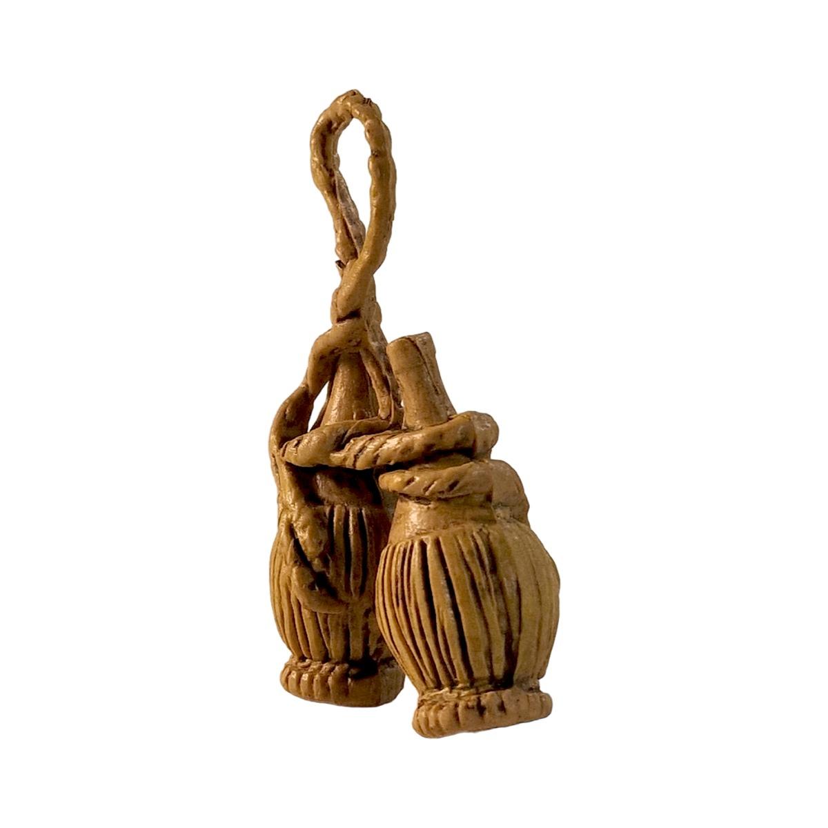 Accessori presepe fiaschi cesti alimenti