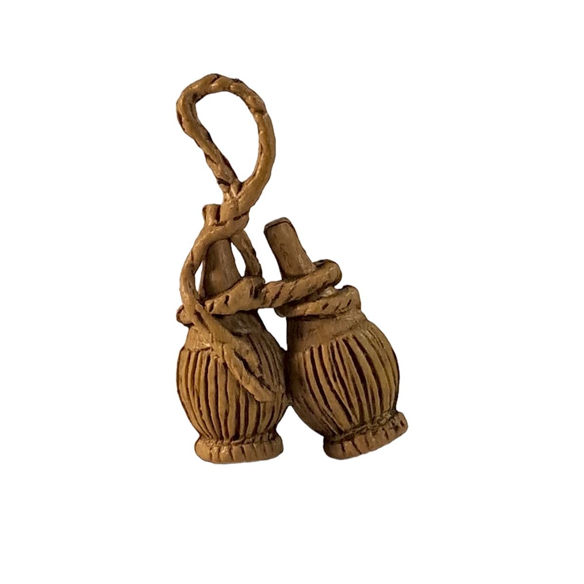 Accessori presepe fiaschi cesti alimenti
