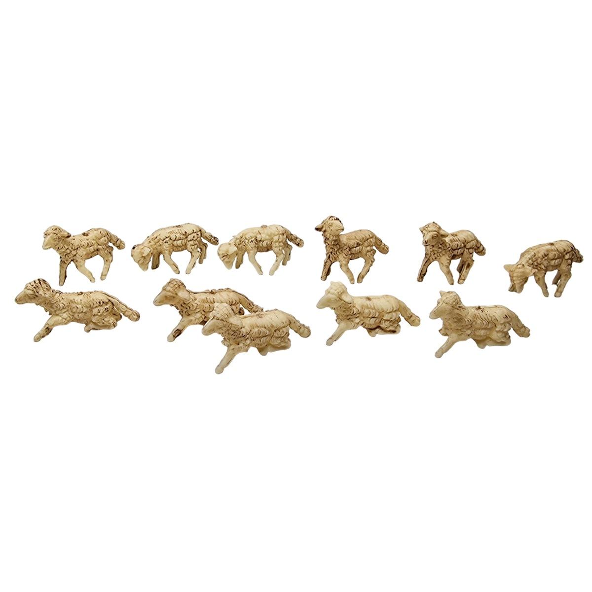 Statua presepe 3 cm pecore