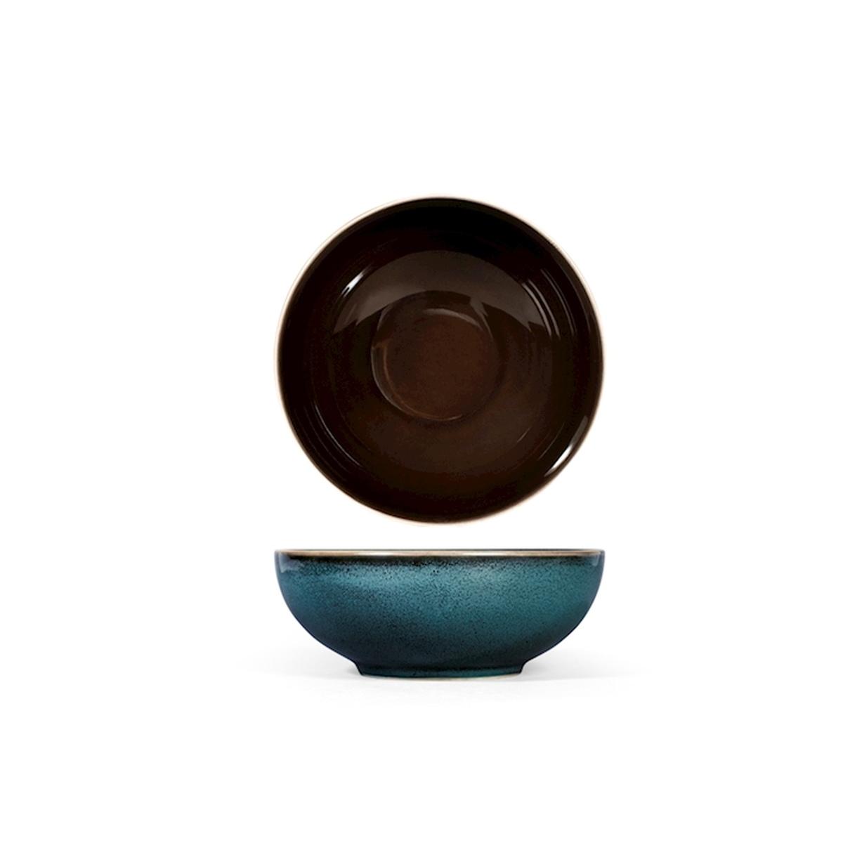 Piatto Tavola Porcellana Marrakesh Fondo Blu cm.Ø20,5 | H&H