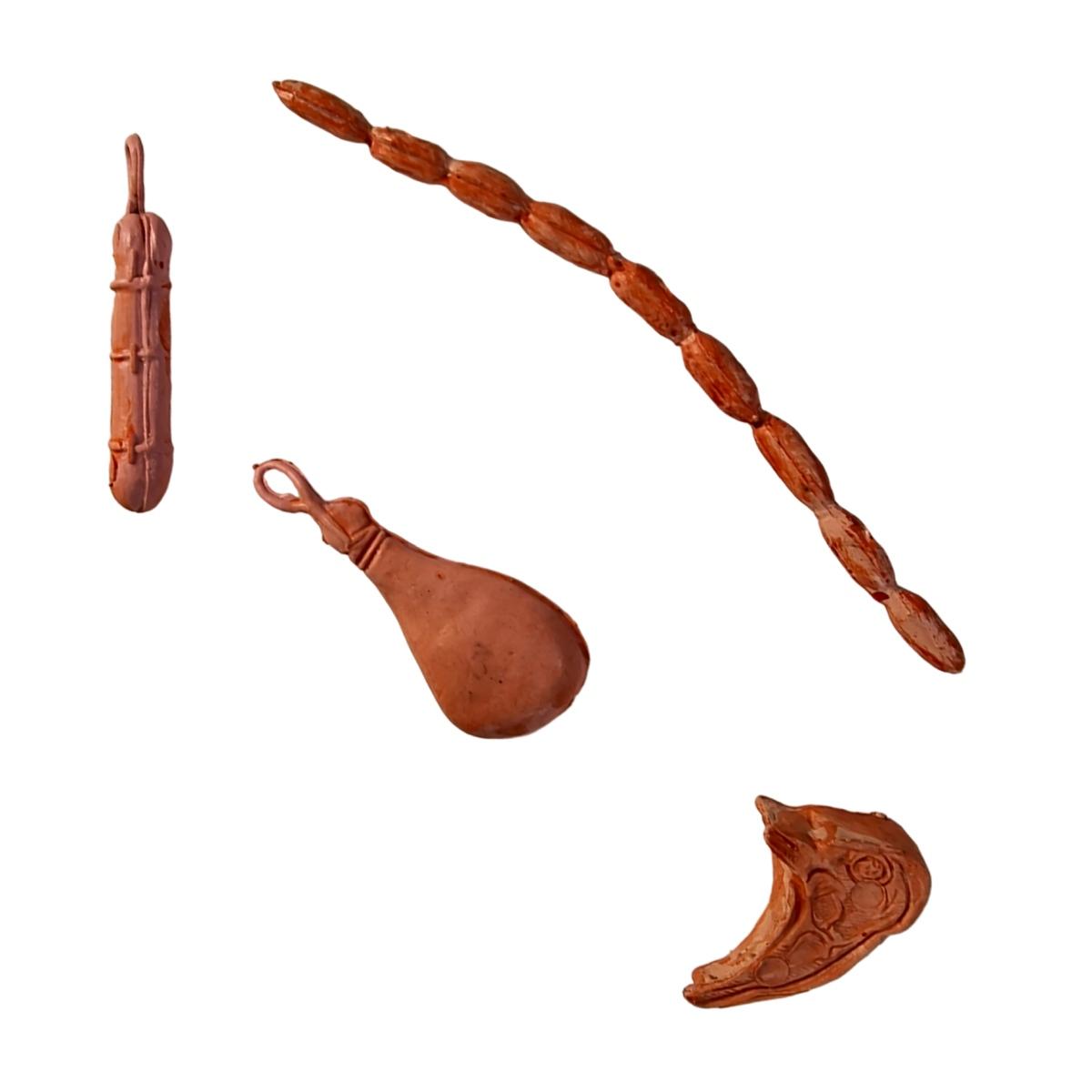 Accessori presepe salumi pesce alimenti