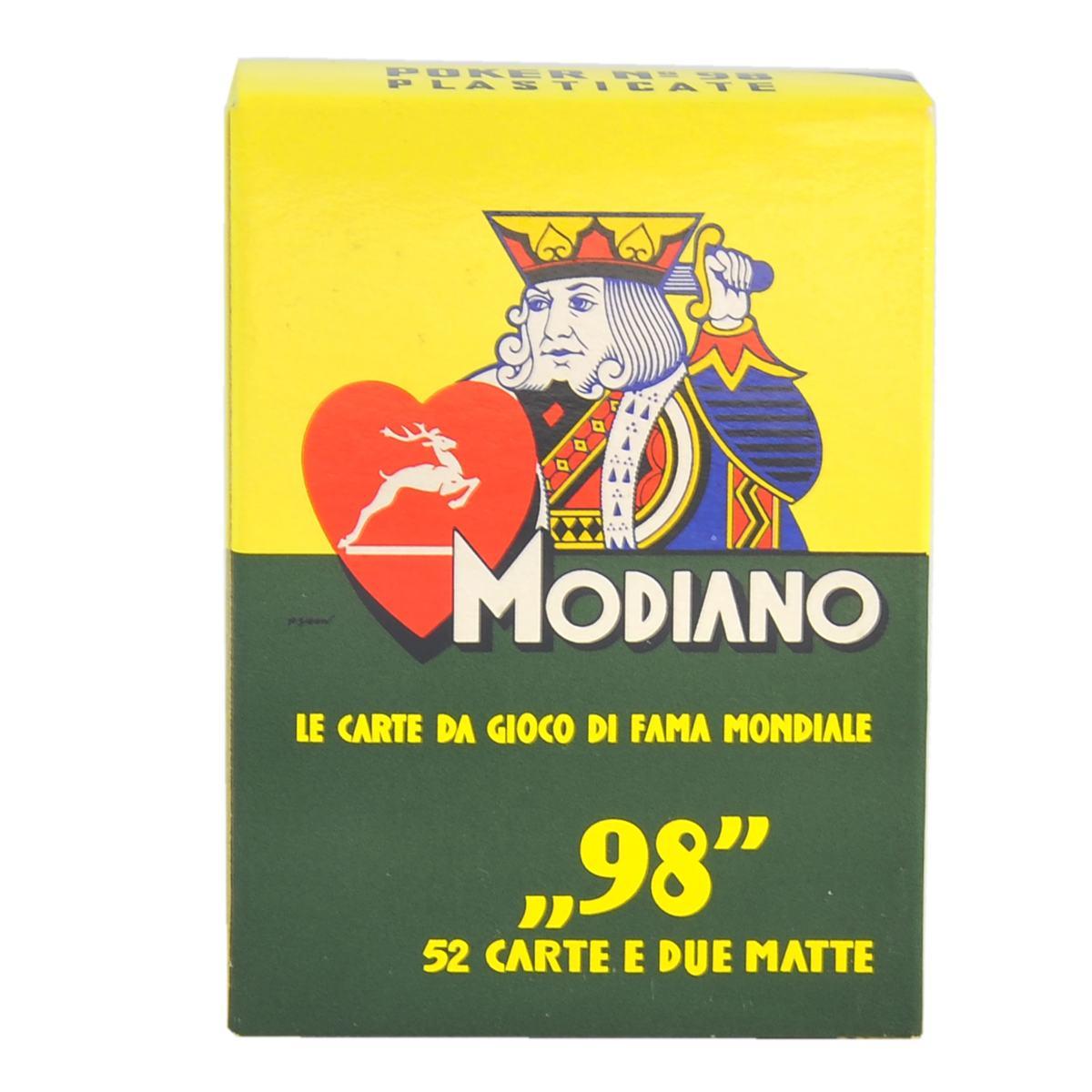 Carte poker modiano blu