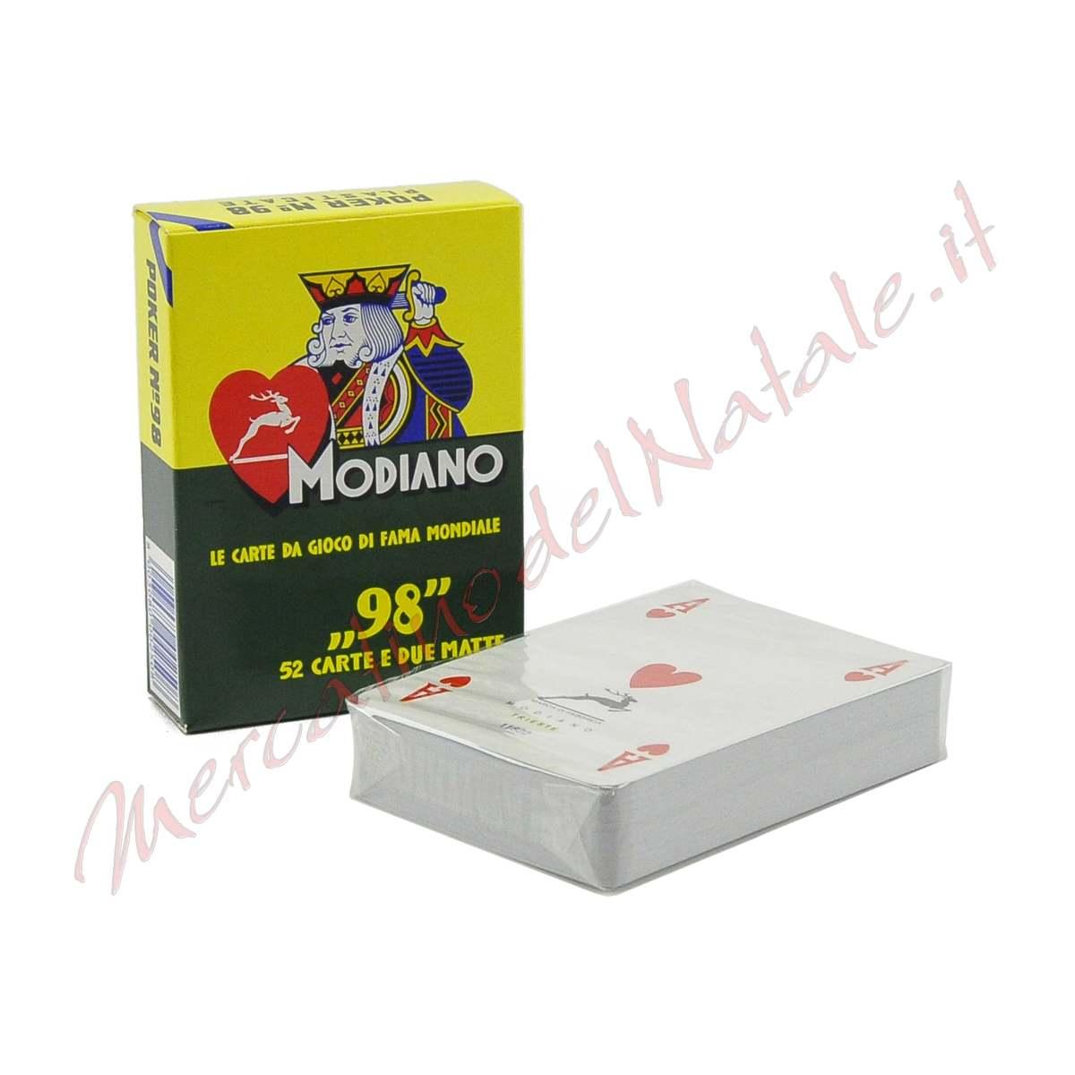 Carte poker modiano blu
