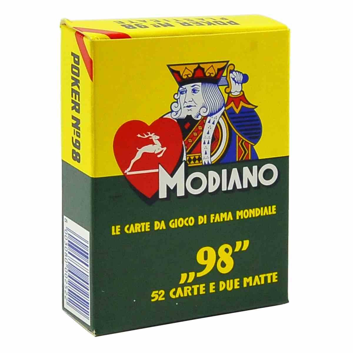Carte ramino modiano rosse