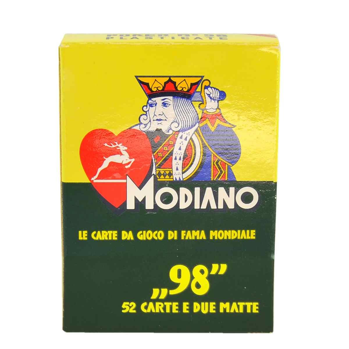 Carte ramino modiano rosse