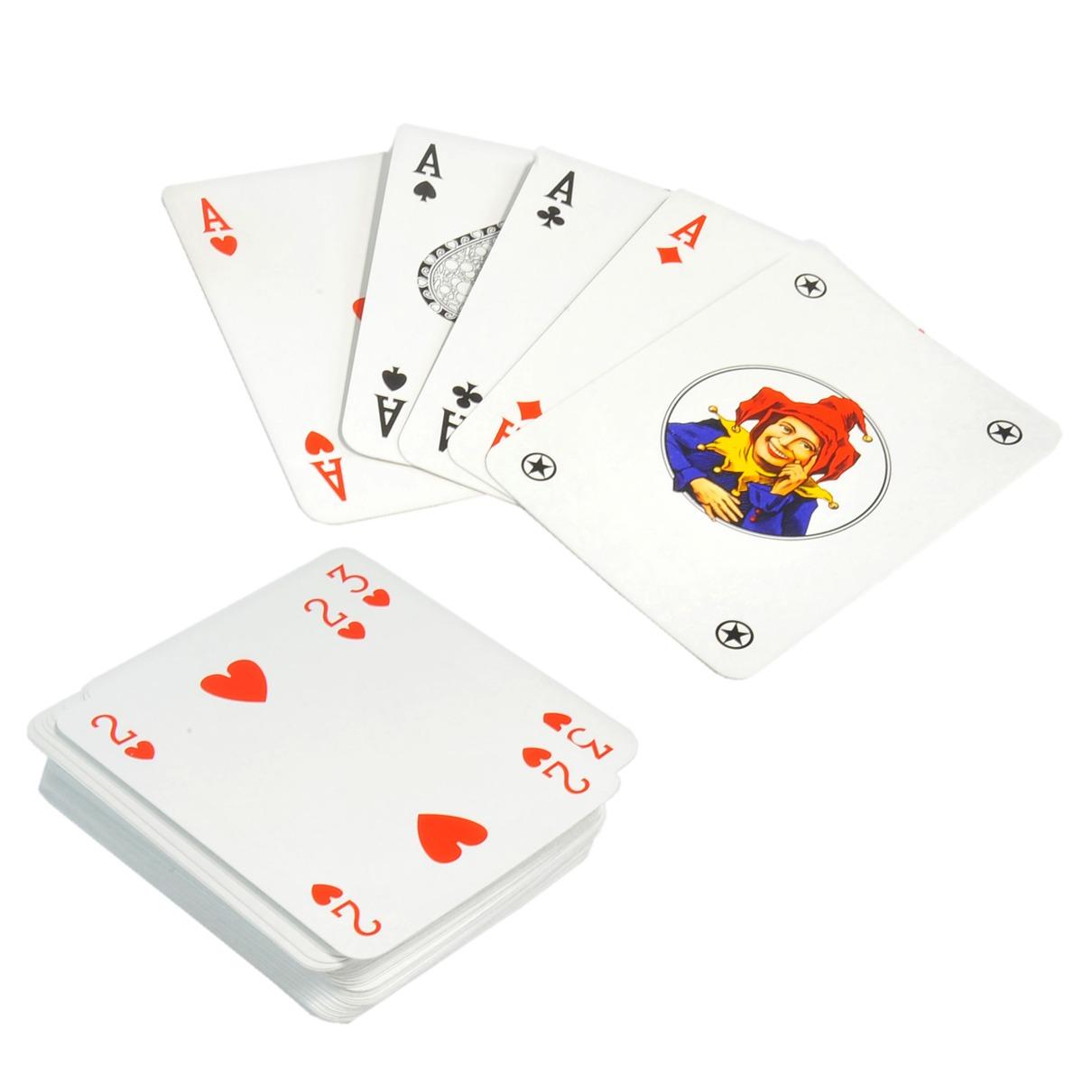 Carte ramino modiano rosse