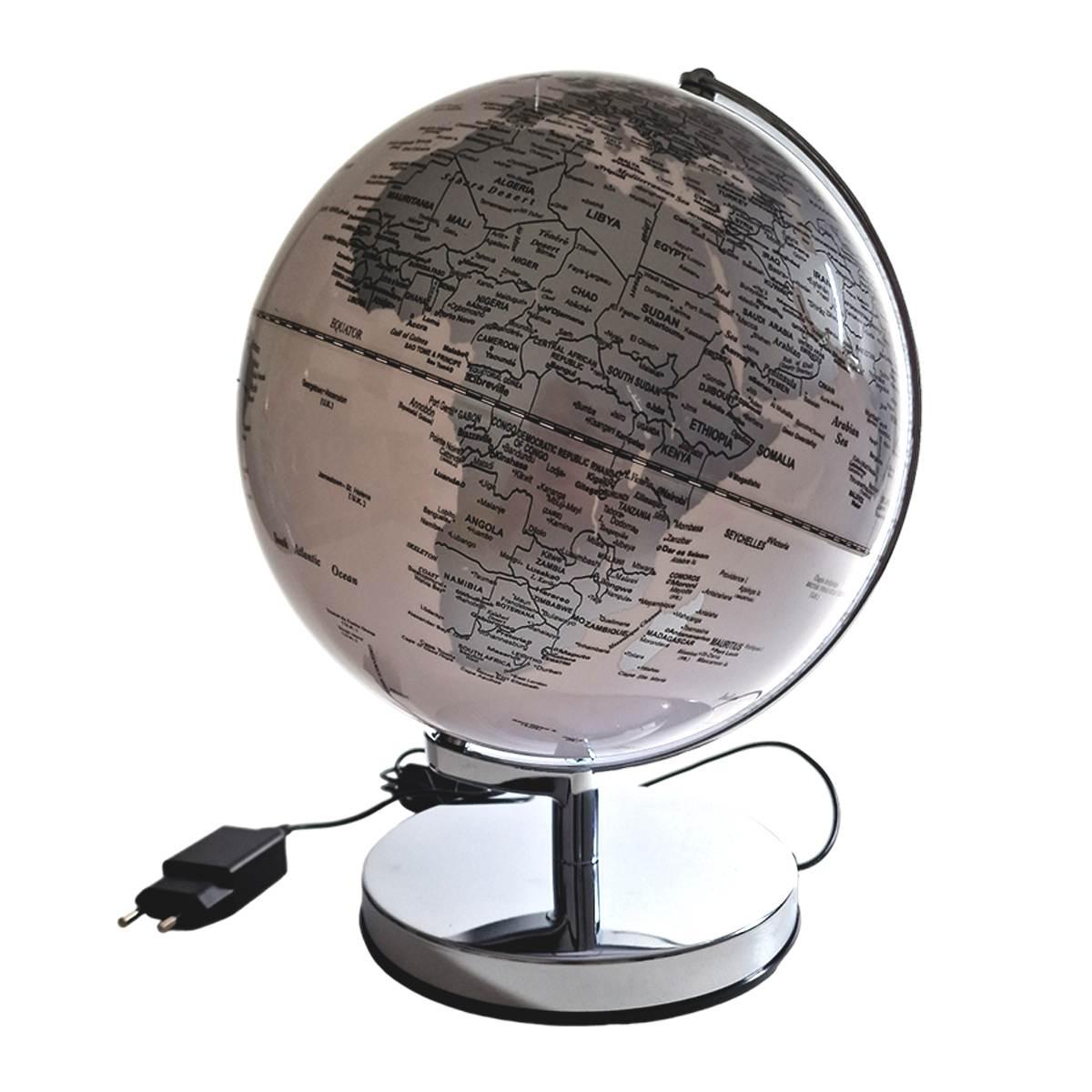 Mappamondo stand luce