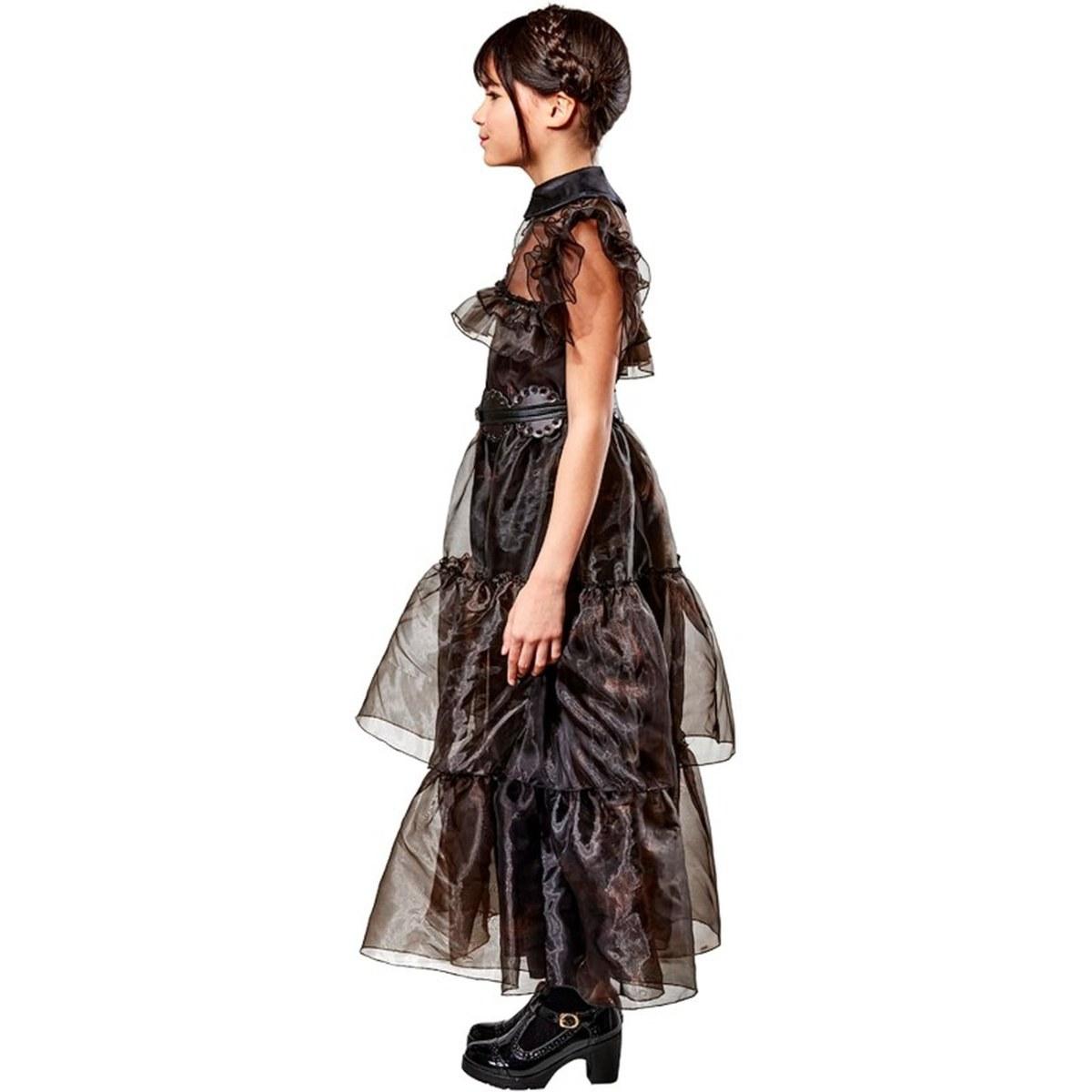 Costume mercoledì addams wednesday rave deluxe modello n