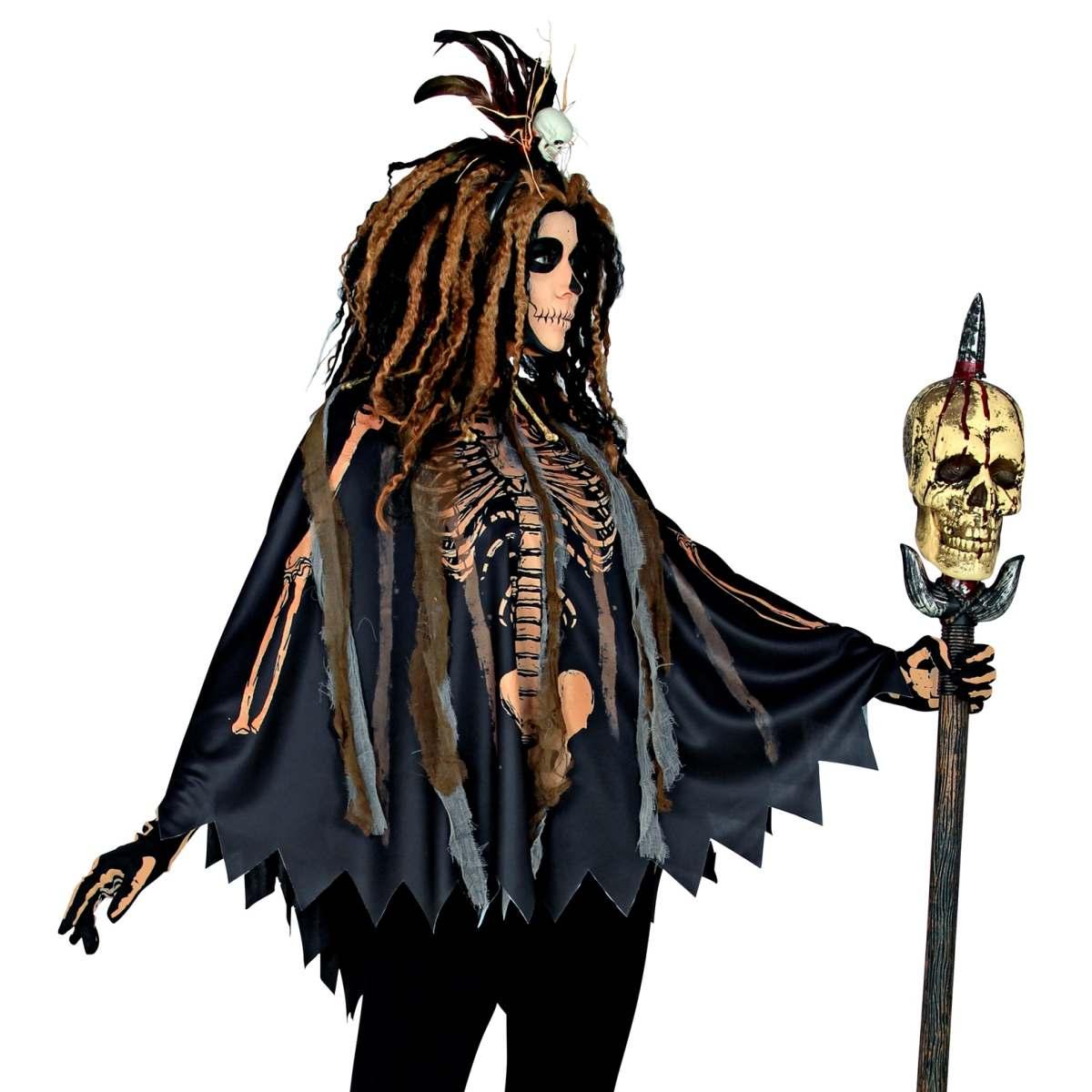 Poncho sacerdote voodoo