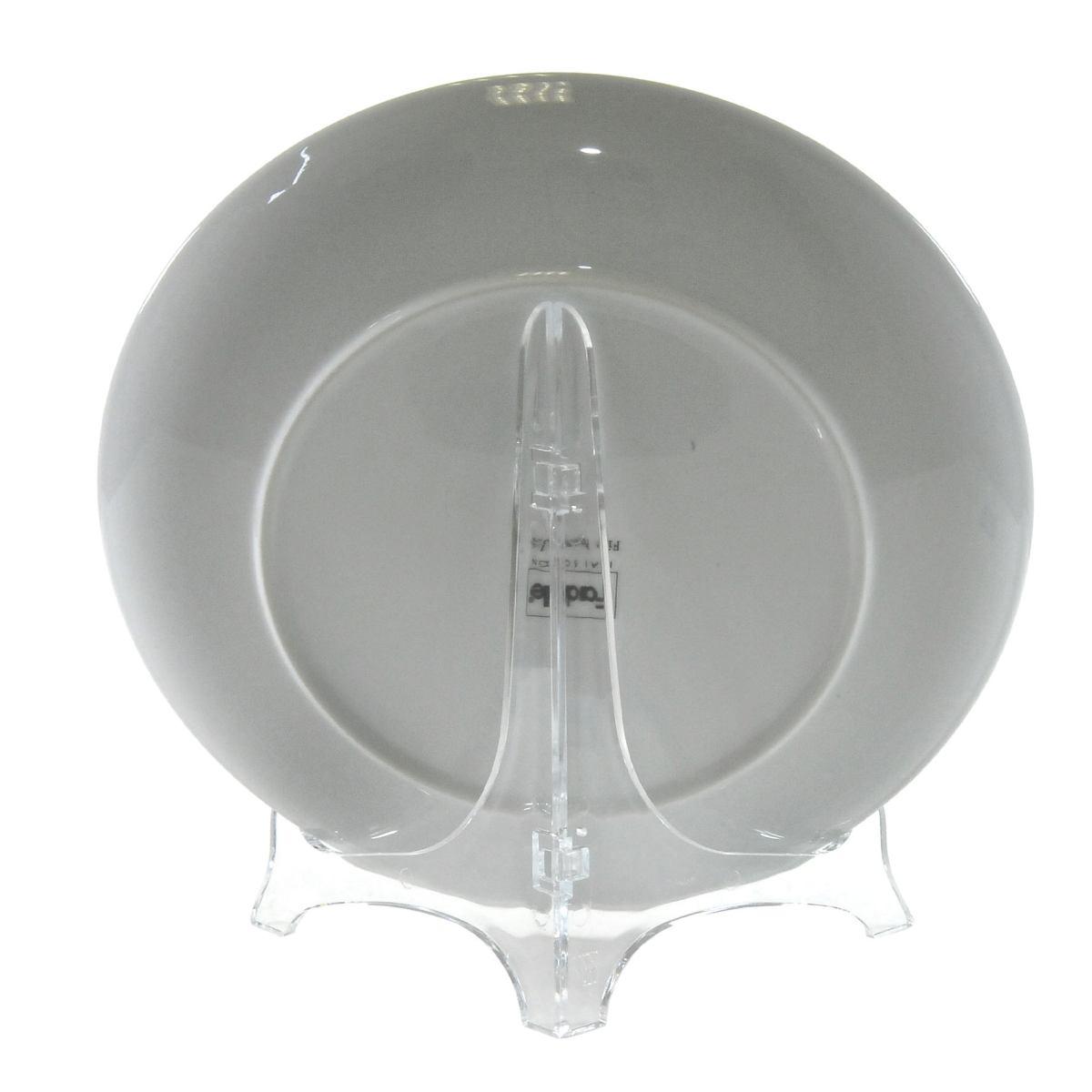 Espositore natalizio piatti pvc trasparente 14 x 21 cm