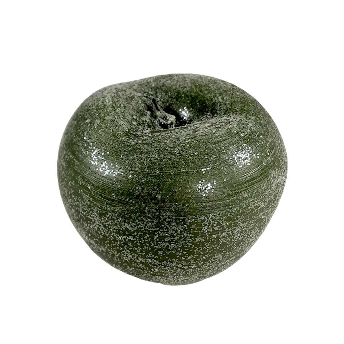 Candela natale profumata mela verde brinata Ø 12 cm
