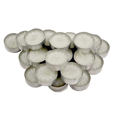 Candela tea light bianche Set 25 pz