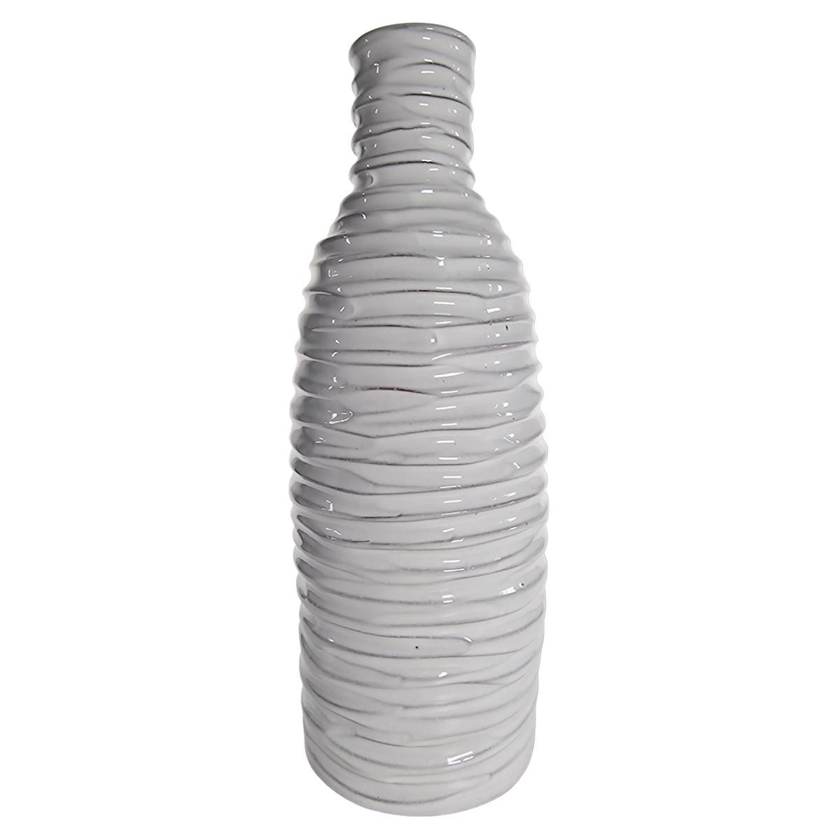 Vaso ceramica zelda bianco 12 cm