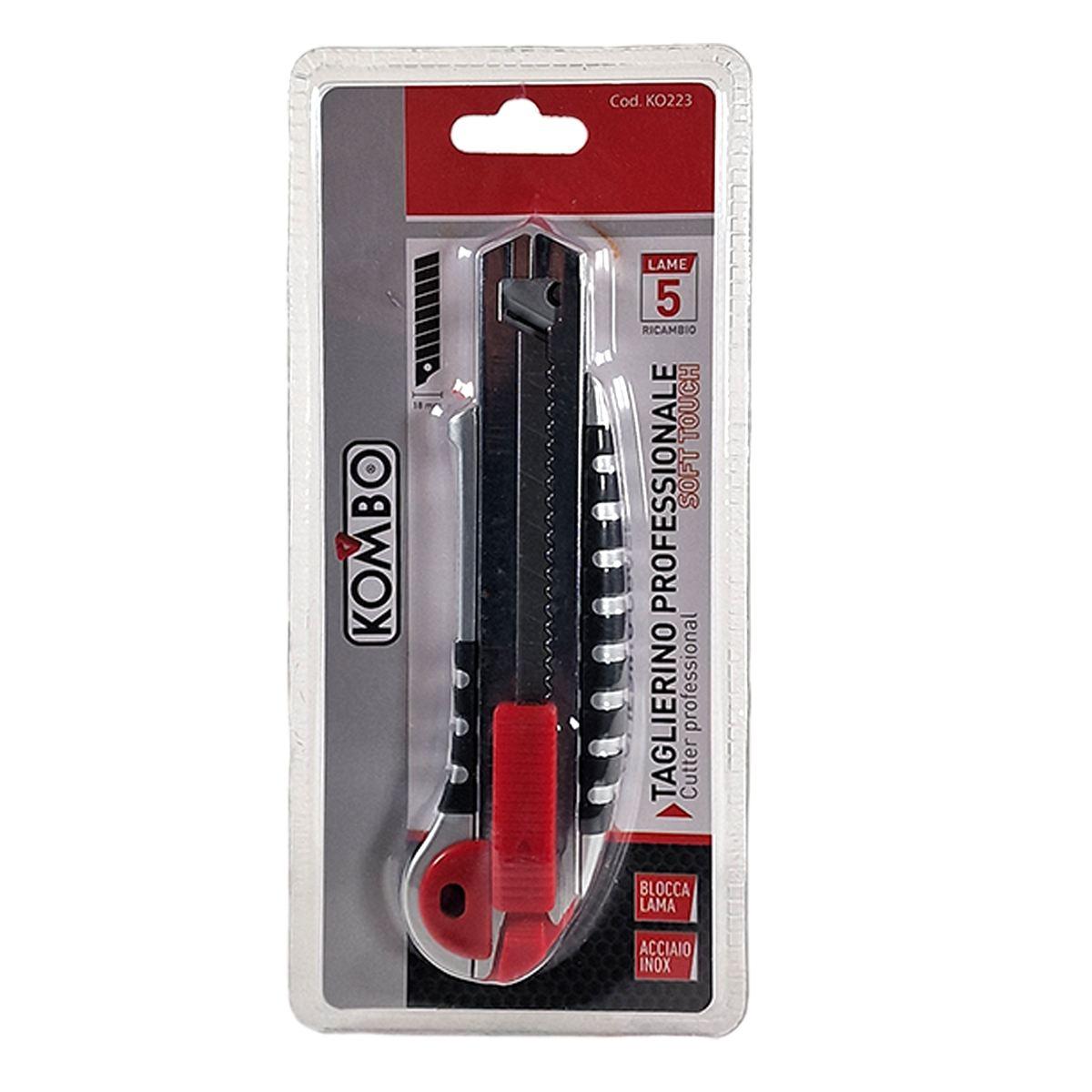 Taglierino Professionale Soft Touch con 5Lame Ricambio | M2 Store