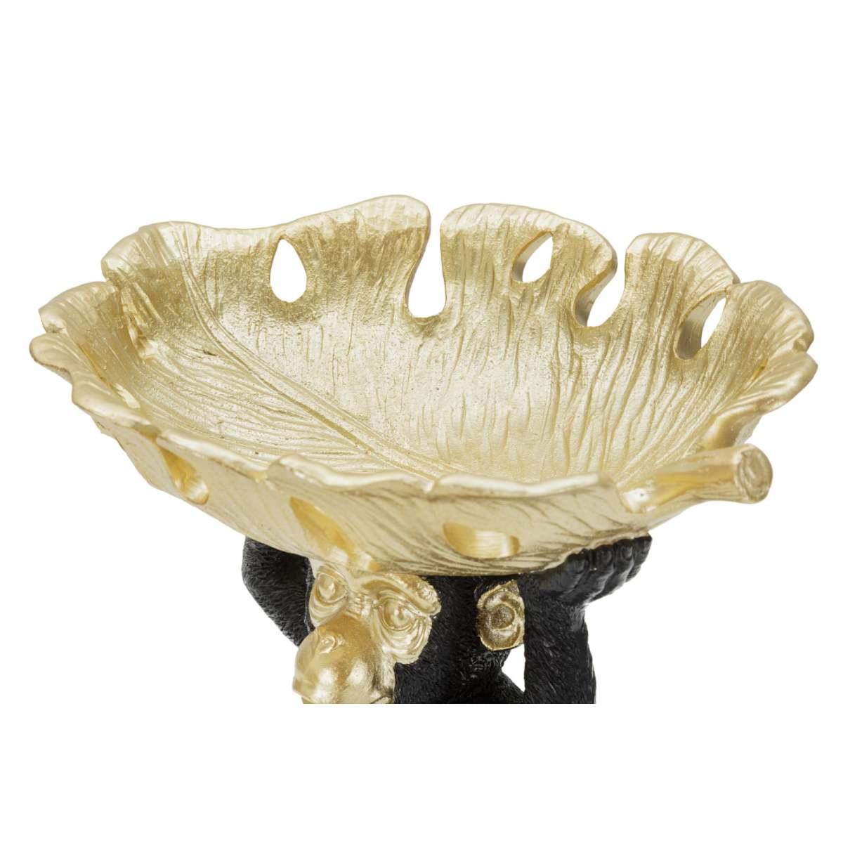 Scultura scimmia svuota tasche 25,2 x 21 x 24 cm