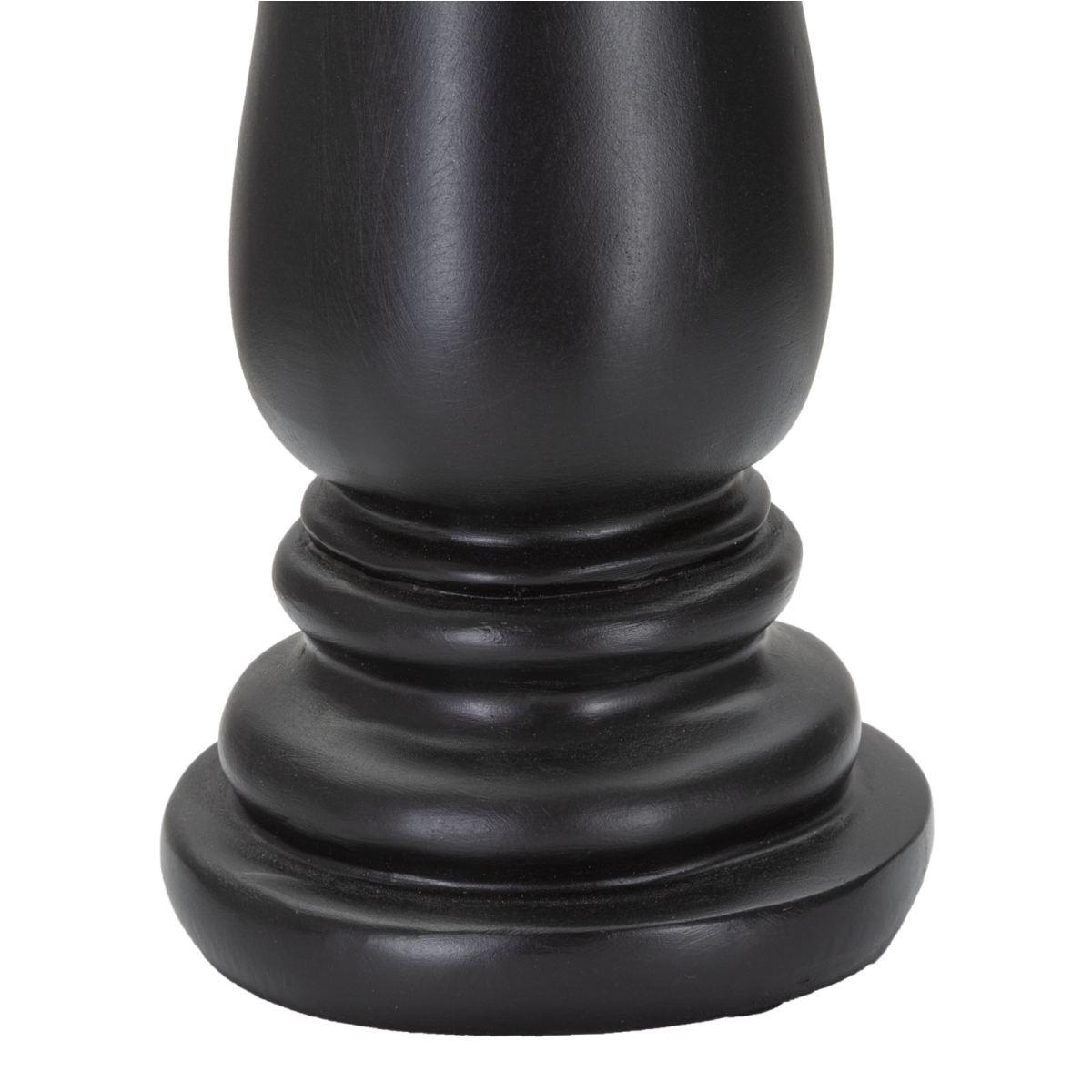 Scultura alfiere nero oro