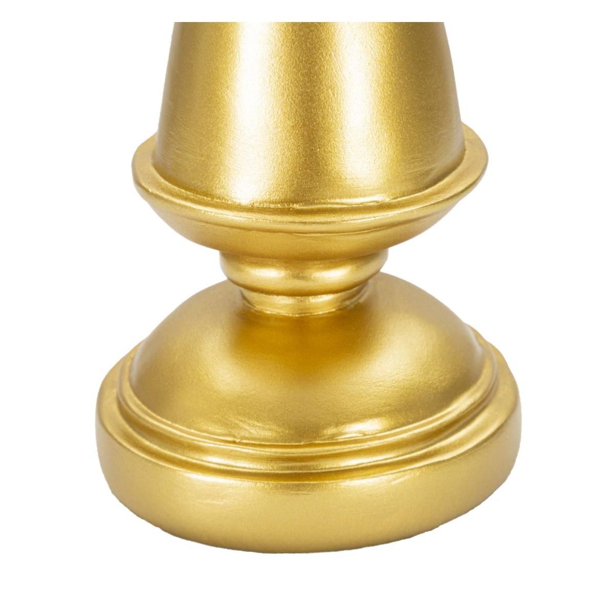 Scultura re oro nero