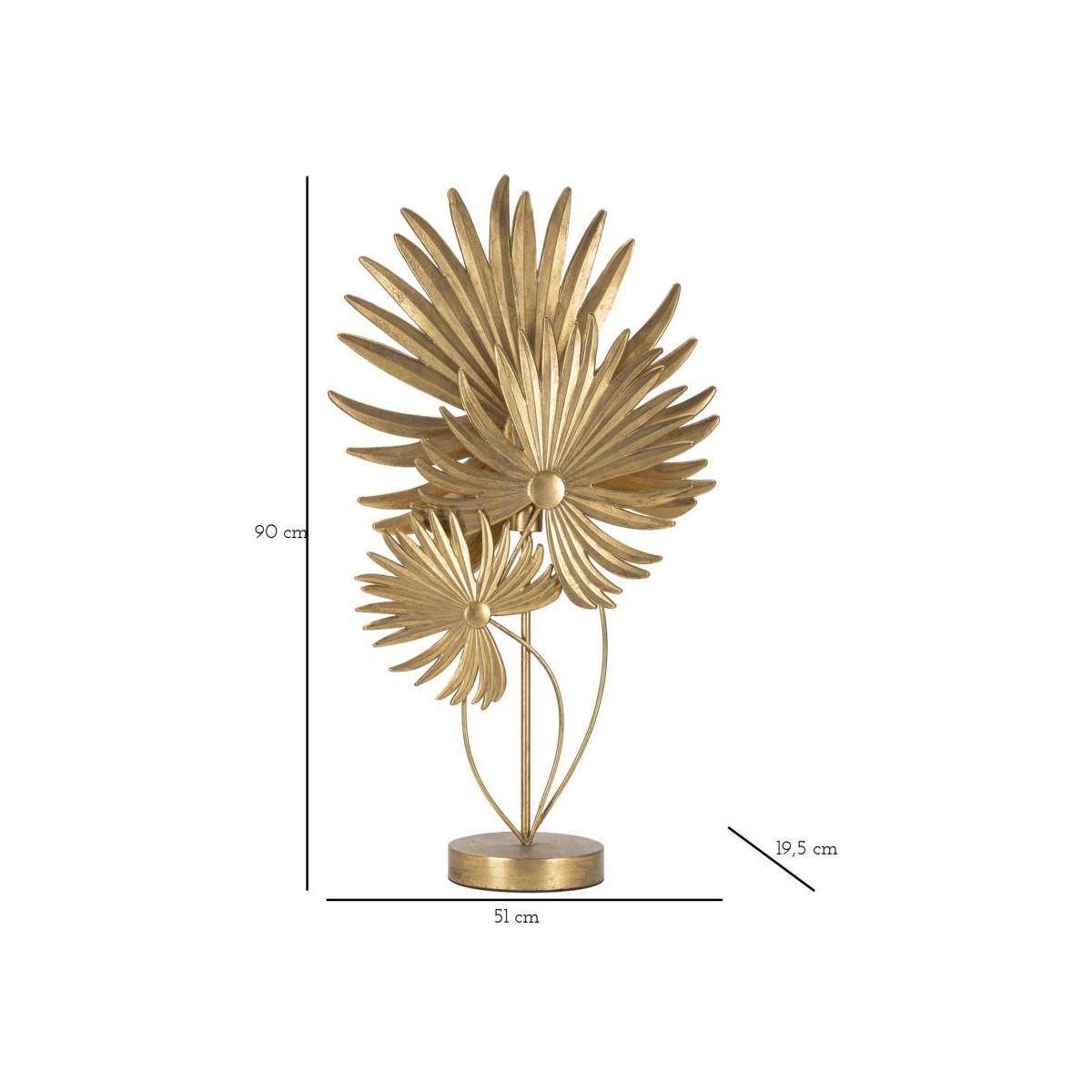 Lampada da tavolo exotic 51 x 19,5 x 90 cm