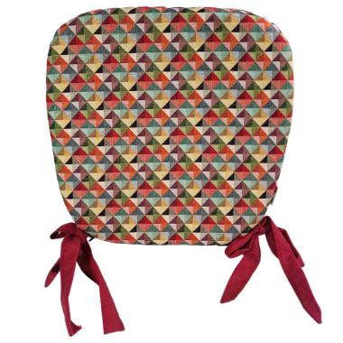 Cuscino sedia sagomato gobelin 40 x 39 x 5 cm