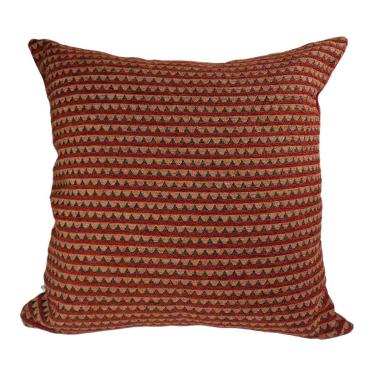 Cuscino arredo ciniglia erica marrone 53 x 53 cm