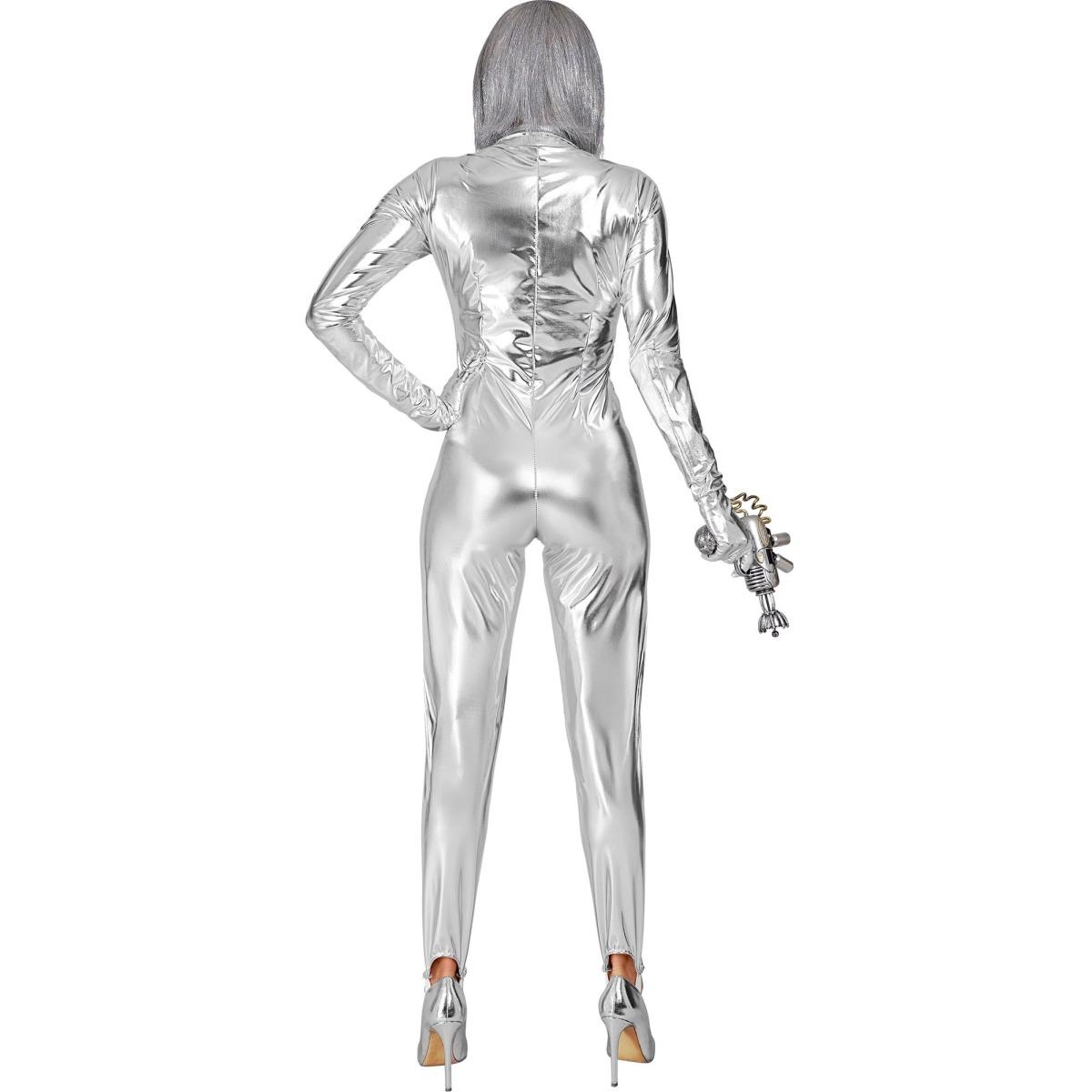 Costume tuta argento