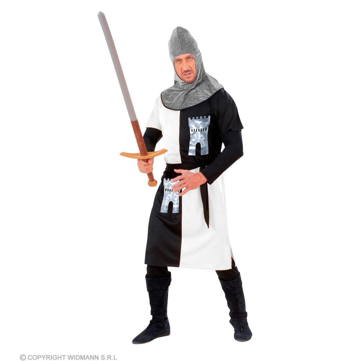 Costume crociato cavaliere nero