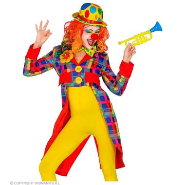 Giacca frac clown multicolor