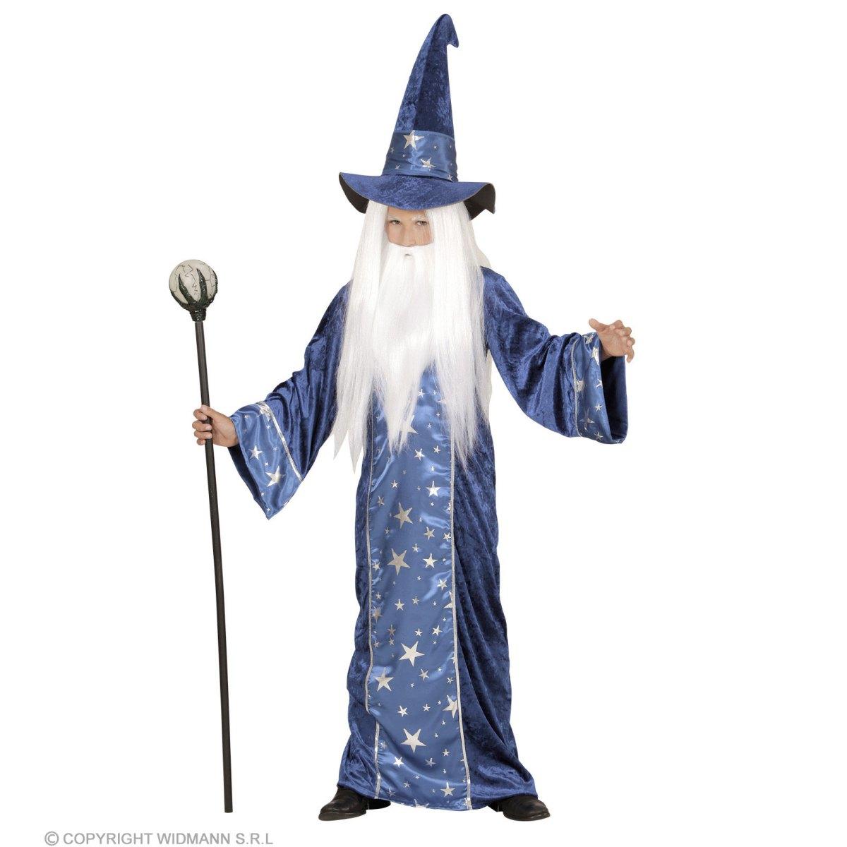 Costume mago blu