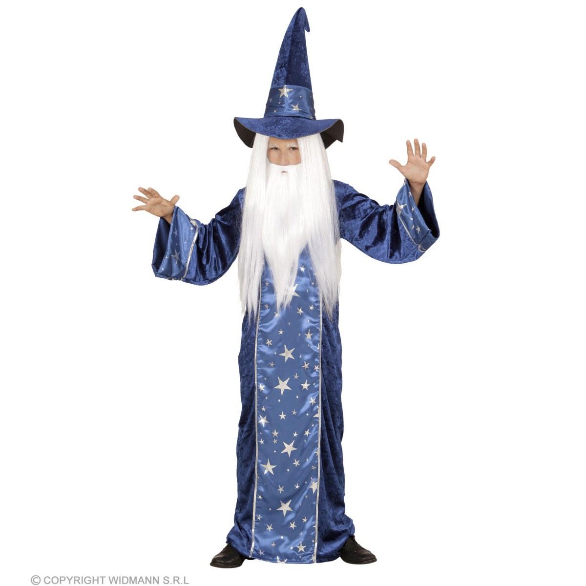 Costume mago blu