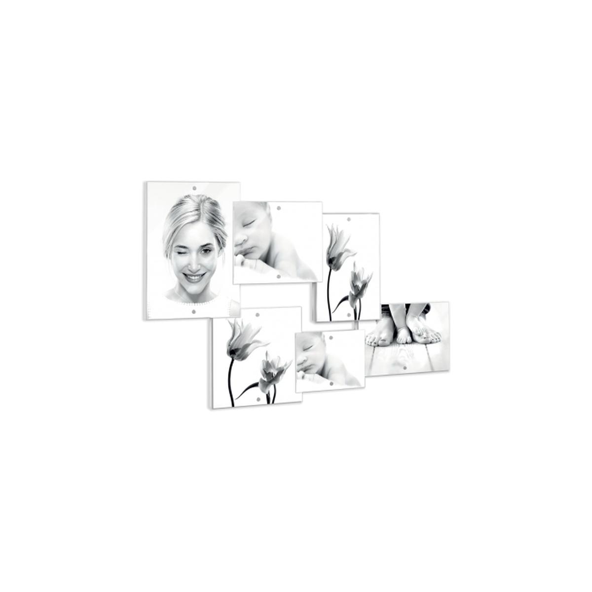Cornice multipla 6 posti legno pvc