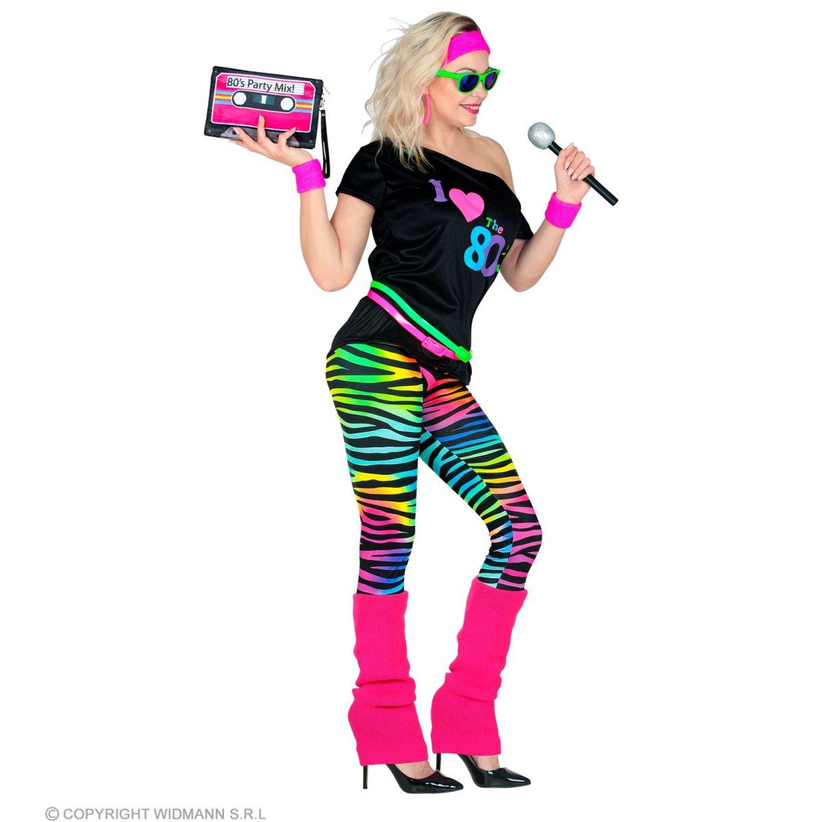 Costume anni 80 leggins