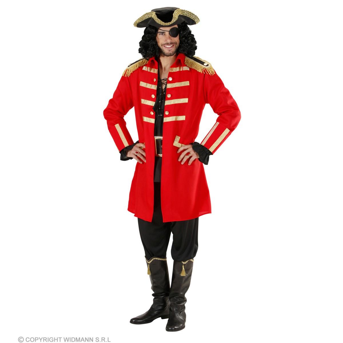 Giacca pirata rossa
