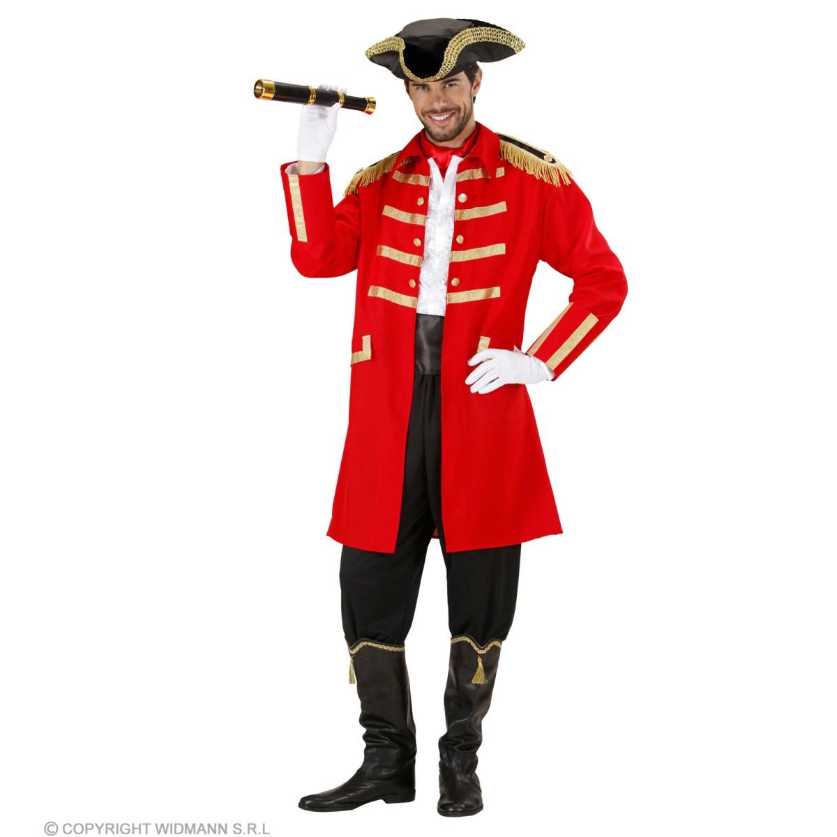 Giacca pirata rossa