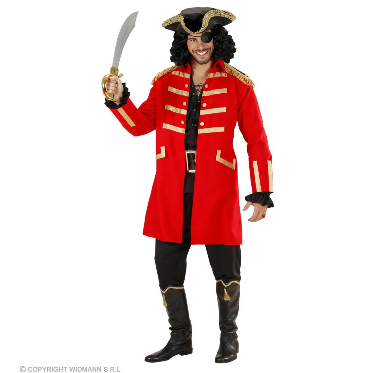 Giacca pirata rossa