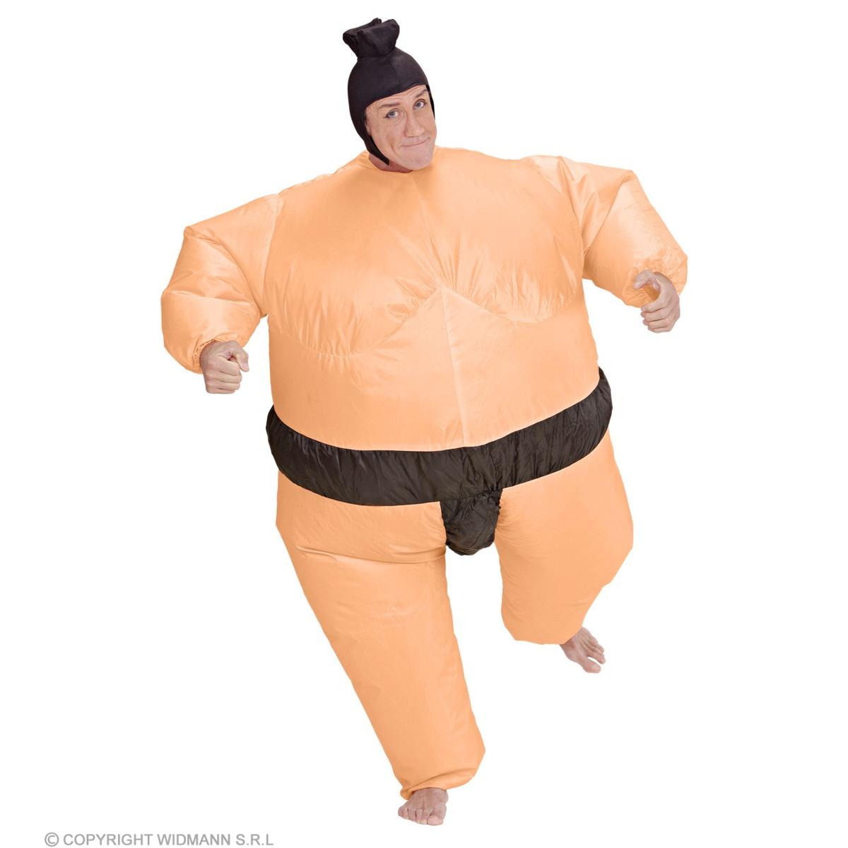 Costume lottatore sumo gonfiabile