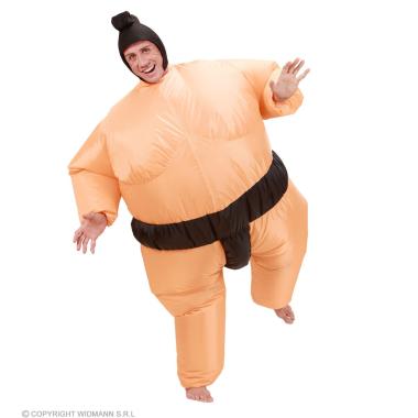 Costume lottatore sumo gonfiabile