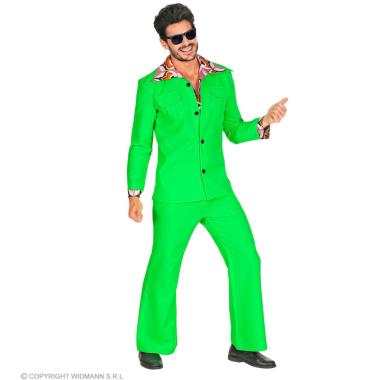 Costume completo party disco verde