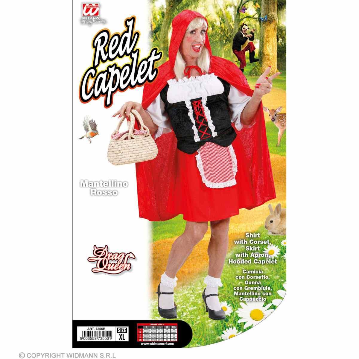 Costume cappuccetto rosso