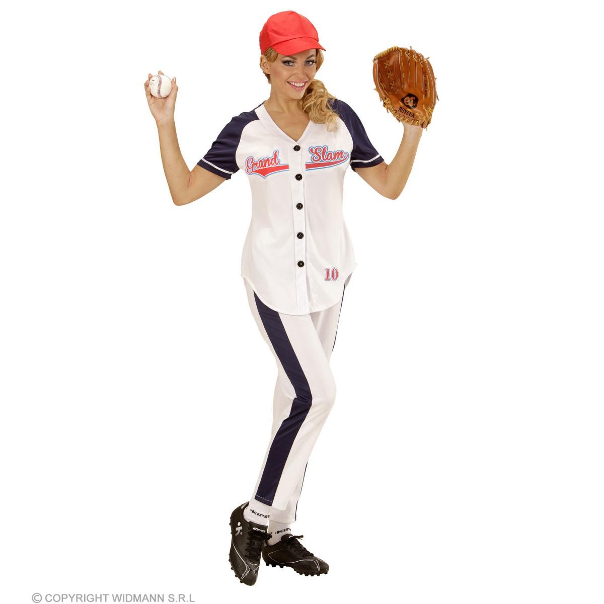 Costume giocatrice baseball