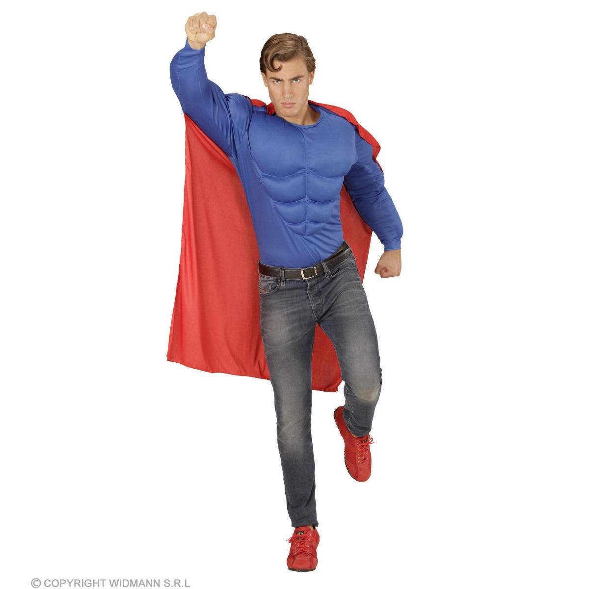Costume super eroe maglia mantello