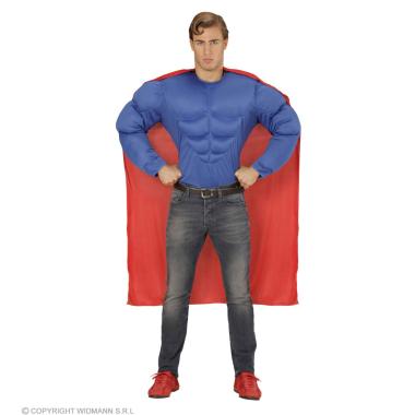 Costume super eroe maglia mantello