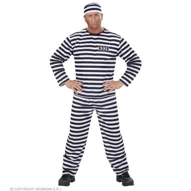 Costume carcerato righe